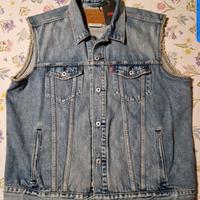 Giubbino Gilet jeans LEVI'S tg L (vestibilità XL)