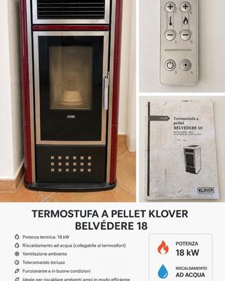 Termostufa a Pellet Klover