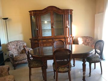 Soggiorno completo stile anni 50 60
