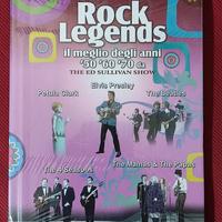 Rock Legends 50 60 70 Ed Sullivan show 4 libro+DVD