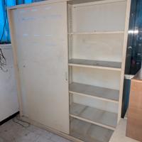 Armadio porta documenti in ferro ante scorrevli