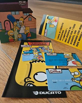 carte Simpson Mastercard 