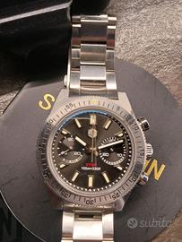 Cronografo meccanico carica manuale San Martin