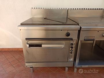 Cucina tuttopiastra professionale