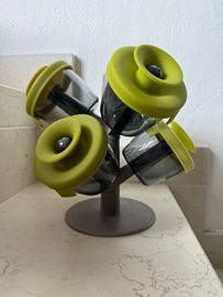 PORTA SPEZIE CONTENITORI A FORMA DI ALBERO CUCINA