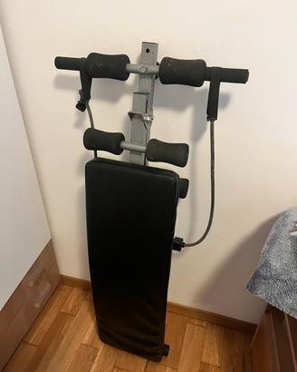 Panchina per palestra in casa multiuso