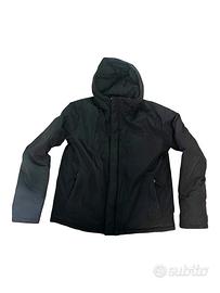 Piumino Woolrich col cappuccio - nero - TAGLIA L
