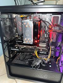 PC assemblato con Radeon Rx 6600