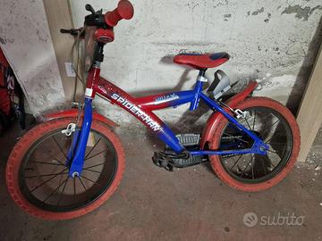 Bici da bambino Spiderman 
