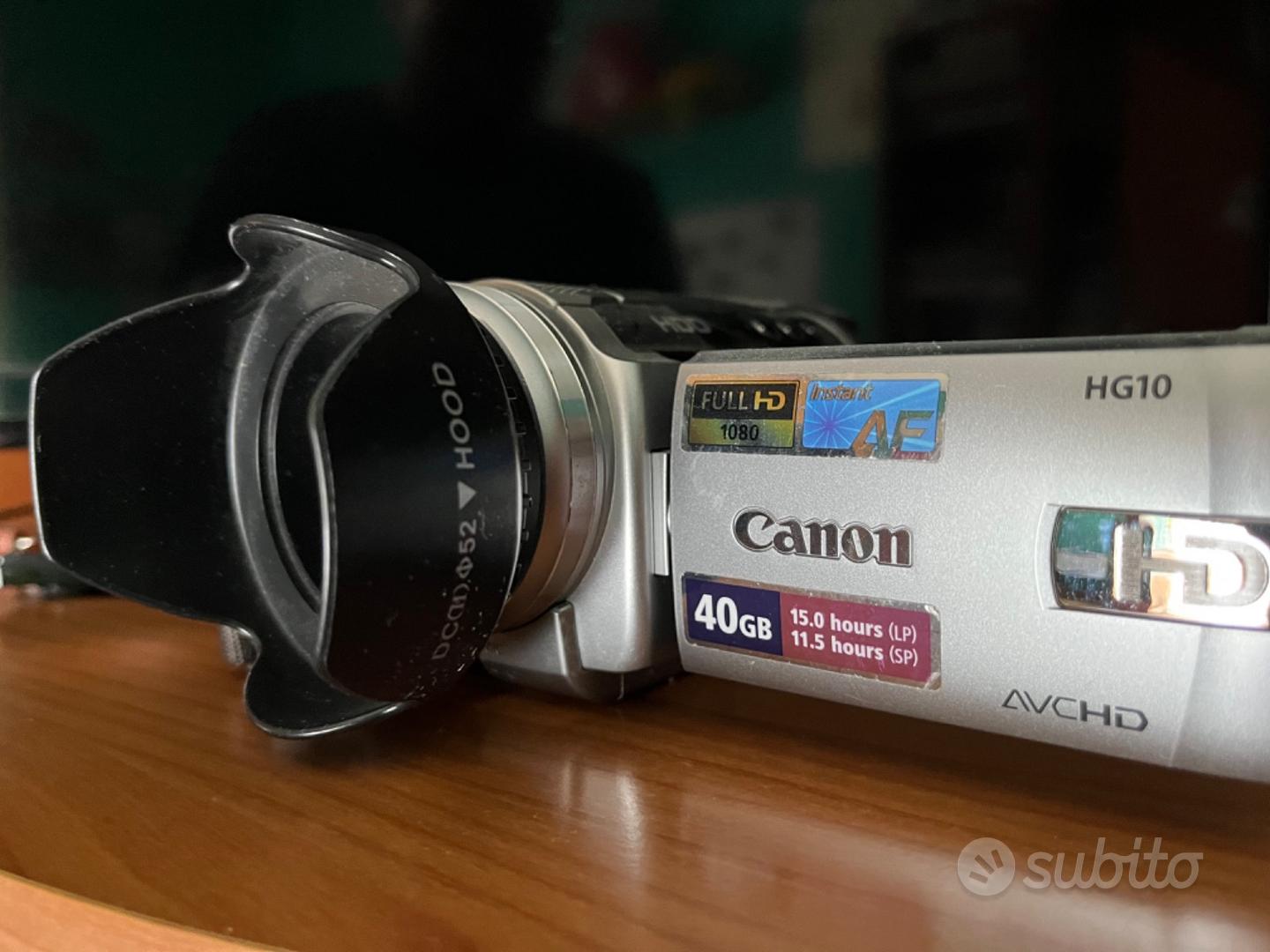 Telecamera Canon HG10 Audio/Video In vendita a Rieti