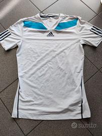 T-shirt adidas tennis bianca