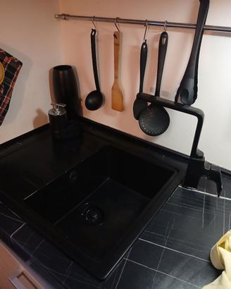 Lavandino cucina 1 vasca con gocciolatoio