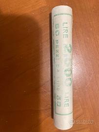 50 pezzi di monete da 50 Lire piccole 1990 FDC