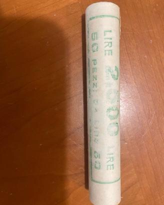 50 pezzi di monete da 50 Lire piccole 1990 FDC