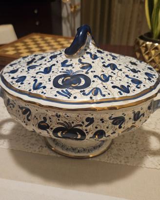 Zuppiera-centrotavola Ceramica TONDINI FAENZA