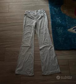 leggins grigi a zampa