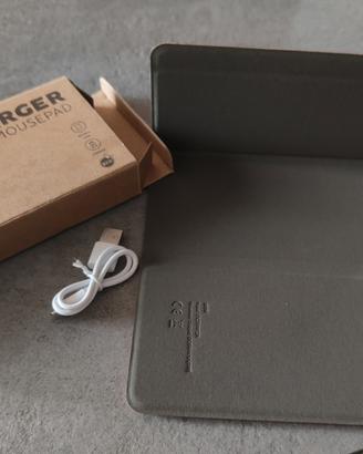 mousepad charger caricatore telefono cellulare 