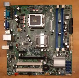 Acer  G41M07 scheda madre + E5700 + 2gb ram