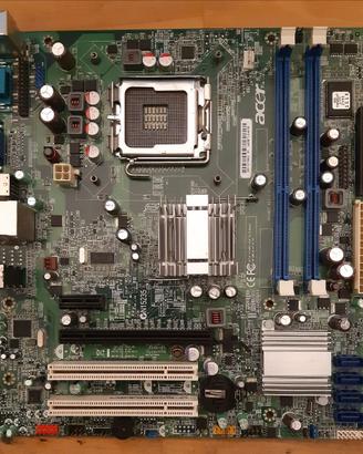 Acer  G41M07 scheda madre + E5700 + 2gb ram
