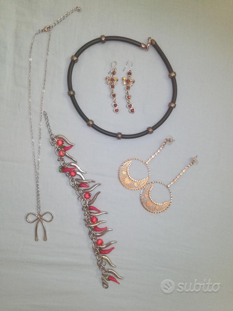 Lot De Bijoux Fantaisie Vintage Variés - Bigiotteria - Occasion