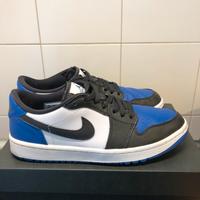 Jordan 1 low golf royal toe 42/8.5