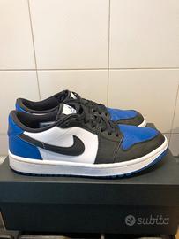 Nike Air Jordan 1 low golf royal toe
