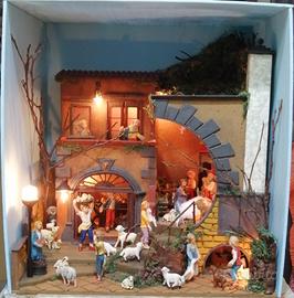 Presepe artigianale Nativitá 