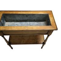 Vaso o fioriera in legno stile Luigi XVI