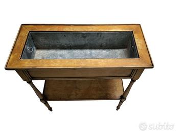 Vaso o fioriera in legno stile Luigi XVI