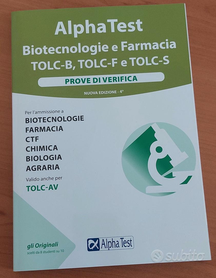 Alpha test (tolc-B, tolc-F, tolc-S) - Libri e Riviste In vendita a Brescia