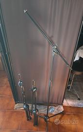 Aste microfono a giraffa Soundsation SM-70 4 pezzi