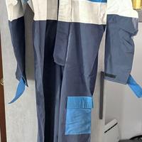 Tuta moto pioggia blu