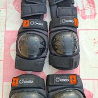  Pattini in linea + Casco + Protezioni