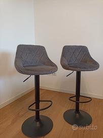 Sgabelli cucina grigi