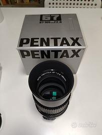 obbiettivo Pentax 67 SMC  165 mm f 2.8