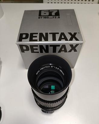 obbiettivo Pentax 67 SMC  165 mm f 2.8