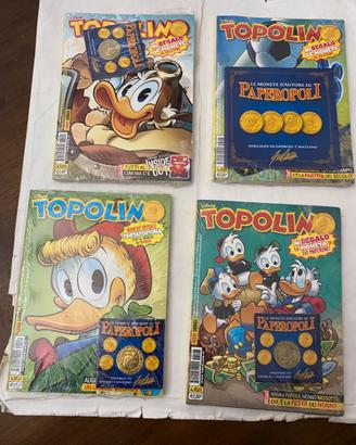 Serie Topolino con medaglie