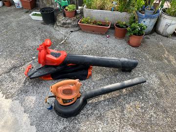 Aspiratore soffiatore  con sacca