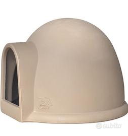 Cuccia igloo per cani di taglia media (max 15kg)