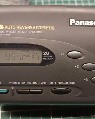 PANASONIC RQ-V200 CASSETTE PLAYER CON RADIO