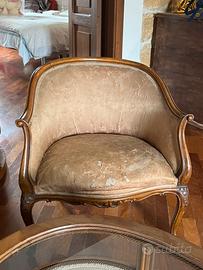 Poltroncina liberty. Poltrona