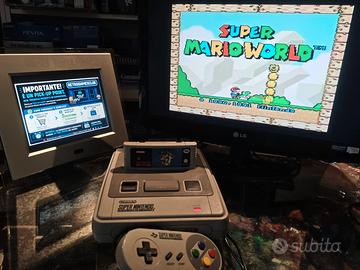 Console Super Nintendo SNES PAL  Super Mario World