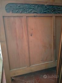 letto singolo liberty