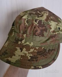 Berretto militare con visiera vegetato E.I.