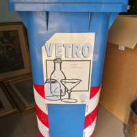 2 Bidone Bidoni casa giardino + Bidone vari usi