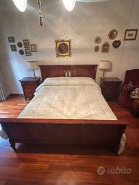 Camera da letto classica completa - legno massello