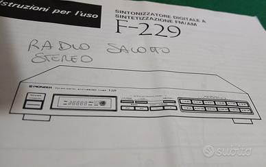 sintonizzatore hi fi