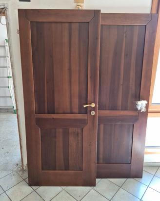 Porte da interno in vero legno massello
