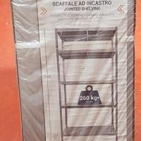 Scaffale ad incastro in metallo