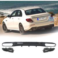 DIFFUSORE MERCEDES W213 16-20 LOOK E63 TERMINALI D